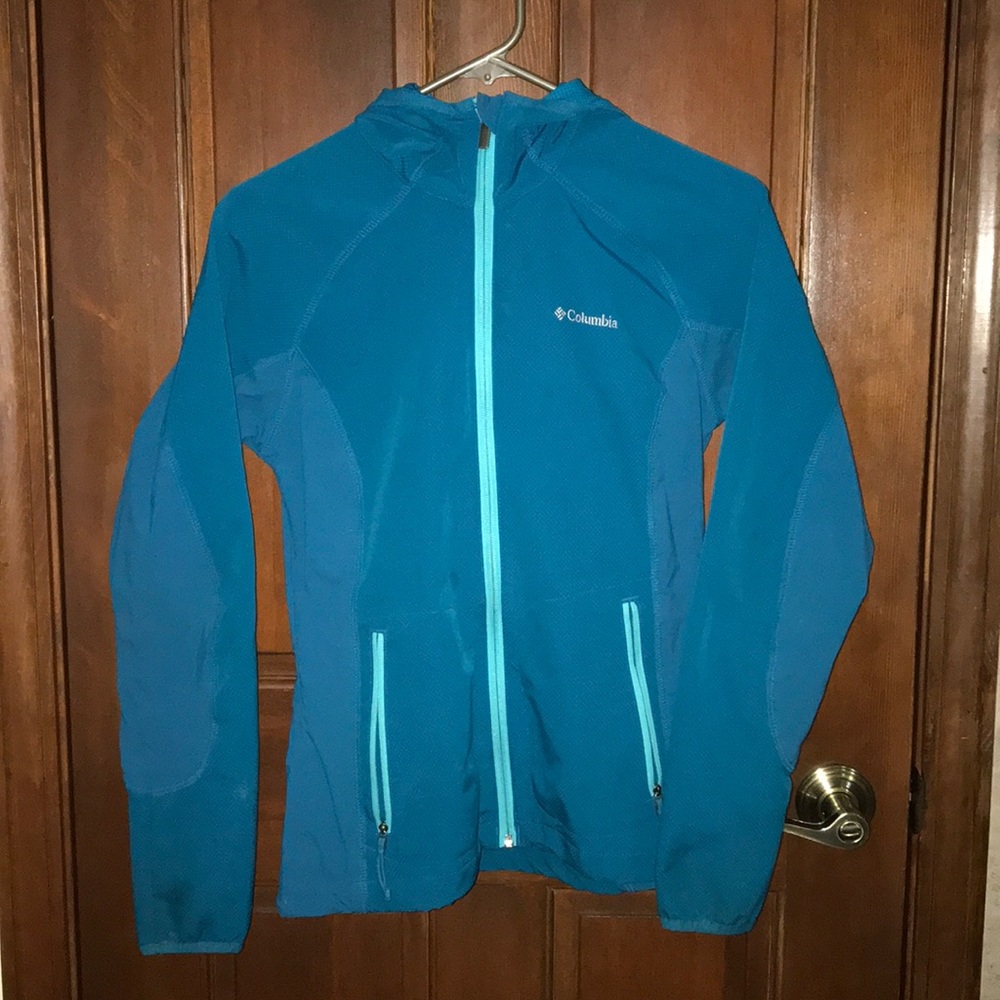 Columbia light zip up jacket